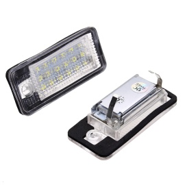 Set Lampi Numar Inmatriculare Led Audi A8 4H2, 4H8, 4HC, 4HL 2009→ LED SLS A